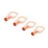 50Pcs Copper Ring Lug Terminal Cable ColdPressed Crimp Connectors Terminals Sc68
