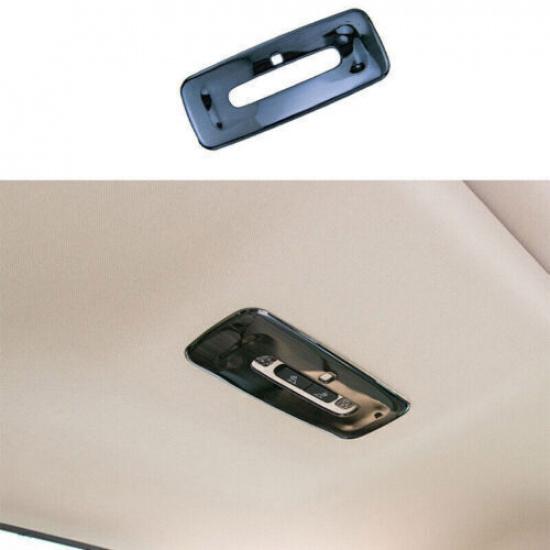 For Toyota Camry 2018- Cover Trim 1PC Black Steel Rear Reading Lamp Frame