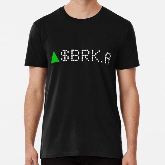 

Berkshire Hathaway Inc Class A Stock Ticker Green White Font S-5XL USA T-shirt M