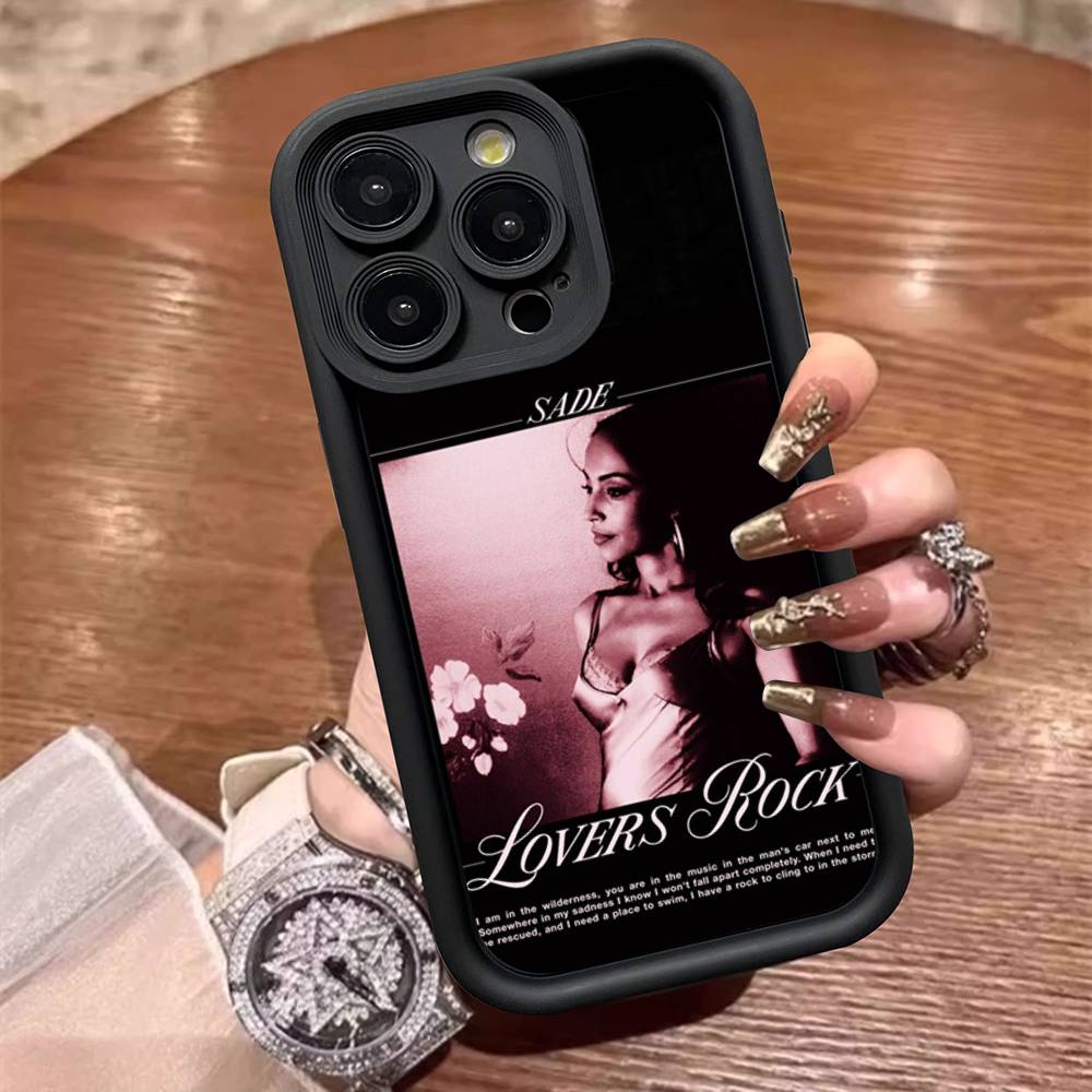 

Singer Sade Adu Phone Case For IPhone 17 16 15 14 Plus 13 12 11 Pro Max Silicone Cover iPhone 16pro max