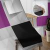 Geometric Purple Gray Black Abstract Sheer Curtains for Living Room Decoration Window Curtain Kitchen Tulle Voile Organza Drapes