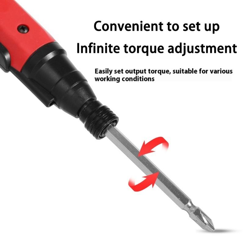 Mini Electric Screwdriver Multifunctional Portable Electric Screwdriver Powerful Rechargeable Screwdriver Outdoor