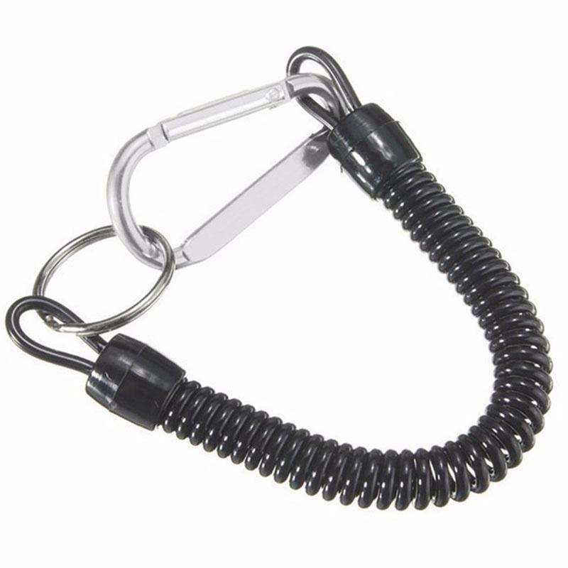 2X Retractable Rope Secure Pliers Lanyard Coiled Fishing Camping Tools