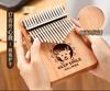 Kalimba 17 Key Transparent Kalimba Thumb Piano for Beginners 21 Key Crystal Kalimba Portable for Adults Gift