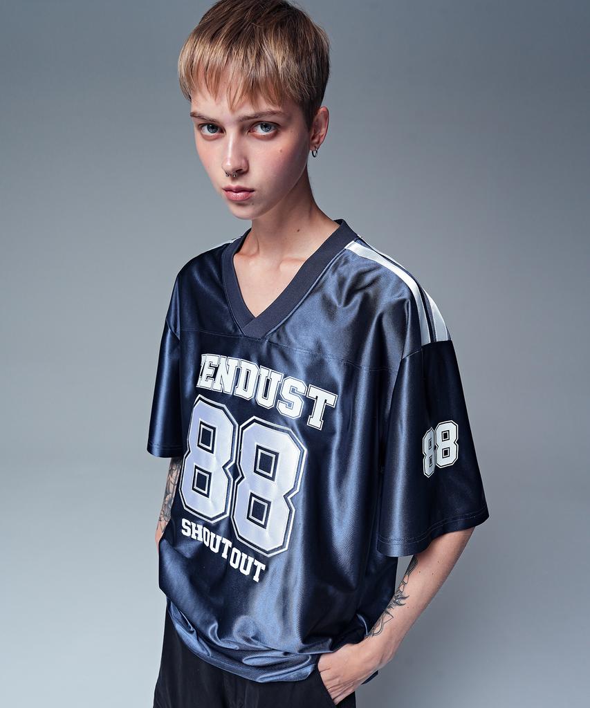 ZENDUST Offside High Line Football Jersey T-Shirt White