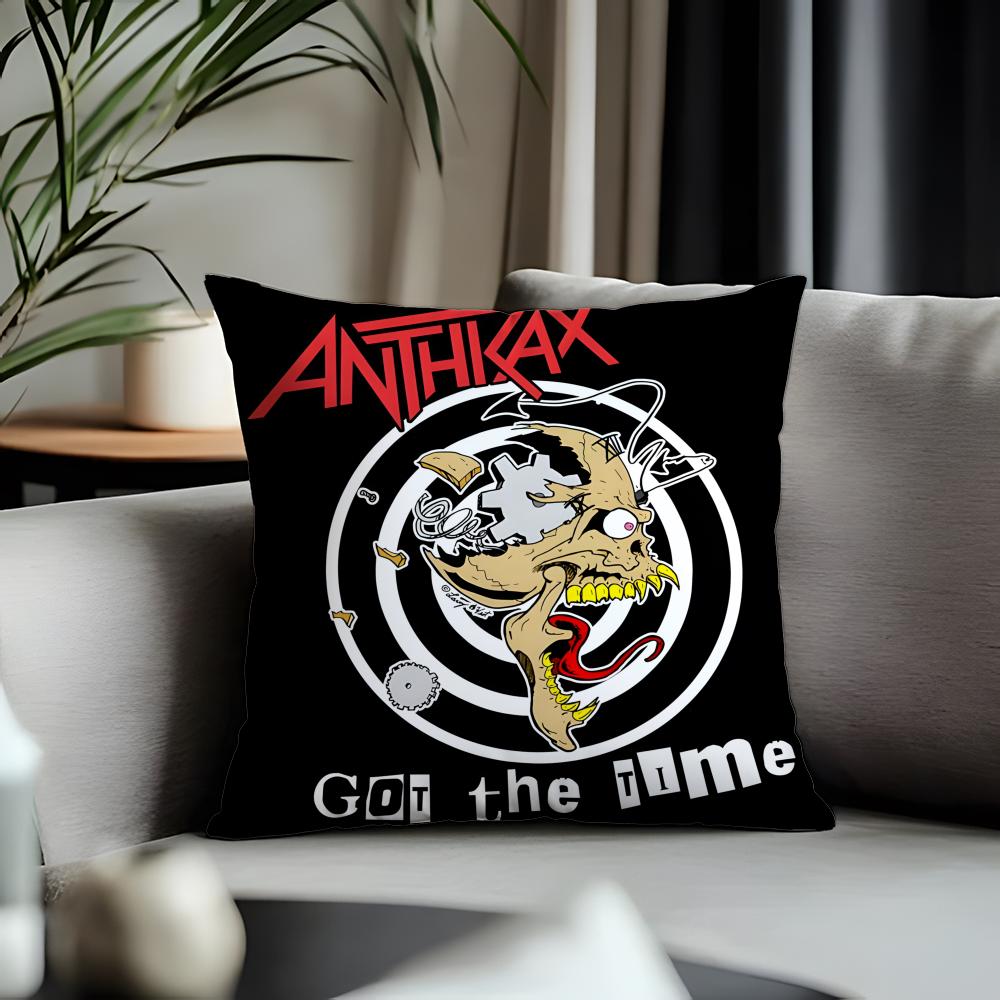 Fashion Aanthraxiou Cushion Cover Antidustmite Pillowcase Invisible Zipper Silky Short Plush Sofa Cushion Cover