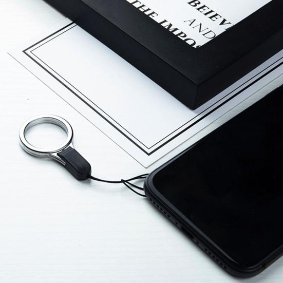 2 Stück Kunststoff Fingerriemen Universal Kordel Ring Lanyard Zubehör für Schlüssel Telefon