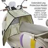 Double-sided Waterproof Motorcycle Windscreen Cover Waterproof Leg Warmer  Autumn and Winter