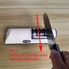 Professional USB Rechargeable Electric Knife Sharpener - 2-Stage 20° Edge, for Kitchen & Pocket Knives, Fits Chef, Santoku, Paring & Ceramic Blades