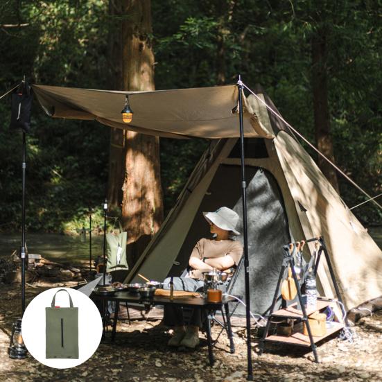 Camping Hanging Tissue Storage Bag with Handle Heavy Duty Oxford Cloth Waterproof Car BBQ Picnic Outdoor Napkin Holder Dispenser Pouch