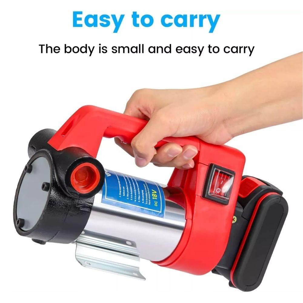 Diesel Kerosene Oil Commercial Self-priming Extractor Pump Motor Automobile Oil Pump Cordless Electric Fuel Transfer Pump