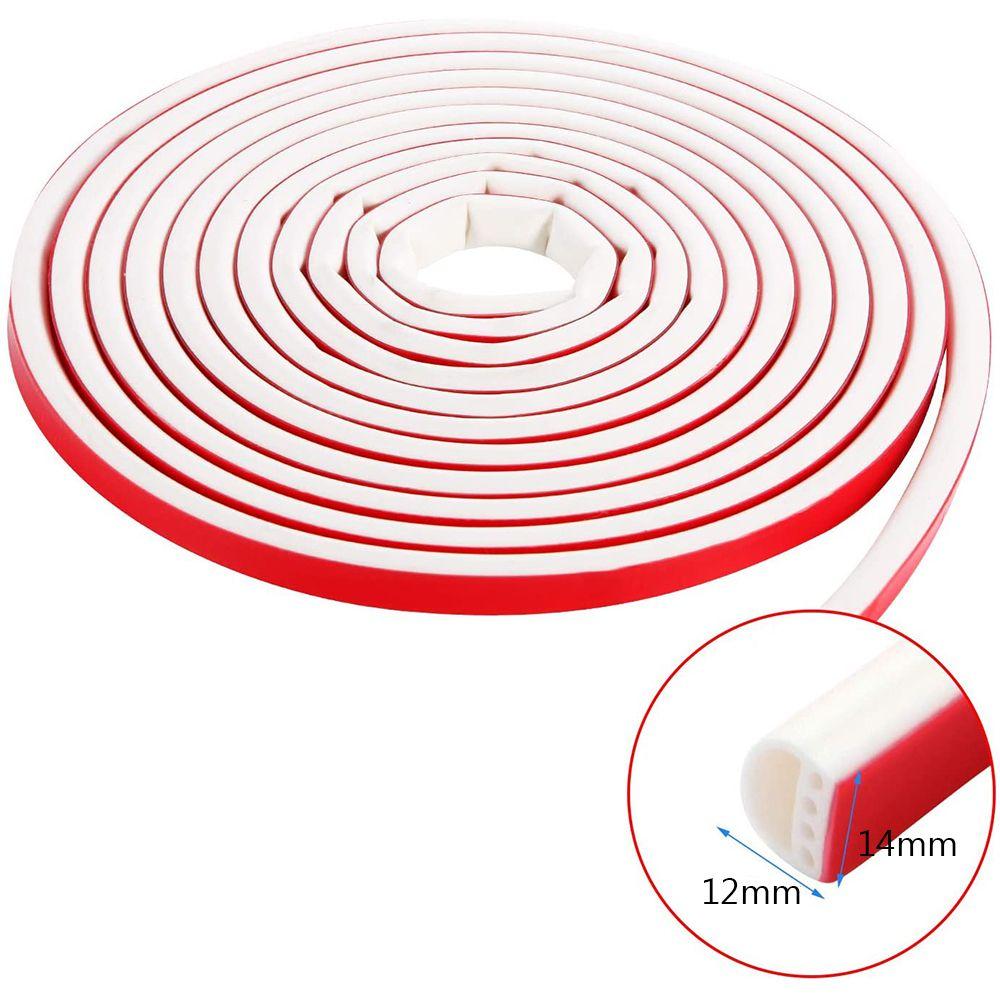 Typ Silikonová guma Samolepicí Pro dveře Okno Průvanová lišta Těsnící páska
