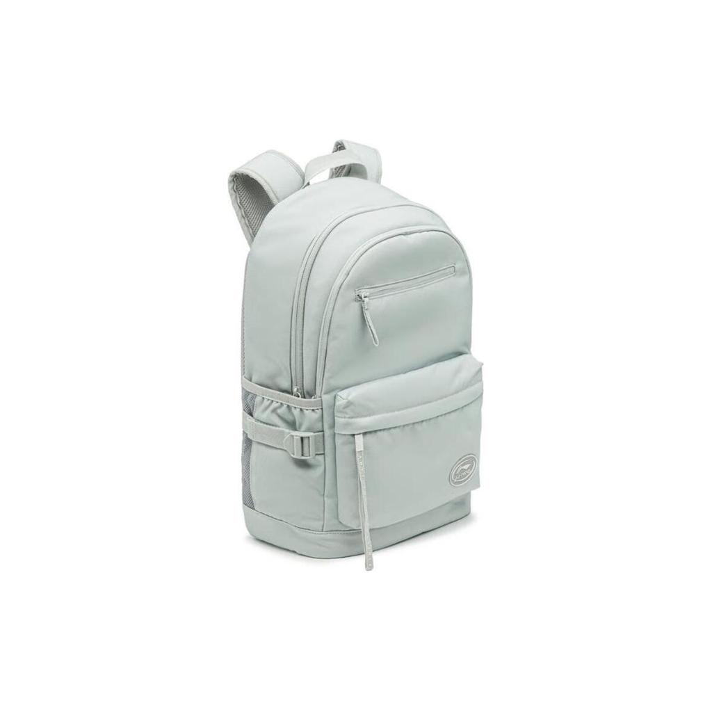 New LiNing Sports Life Collection Polyester Backpack Sports Bag Backpack Unisex Mist Gray ABSU001-1