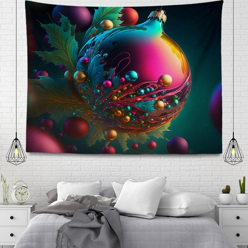 

Рождественская серия Подвесной тканевый гобелен 100x75cm