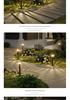Solar Garden Lawn Lights: Decorative Outdoor Courtyard Landscape Lighting