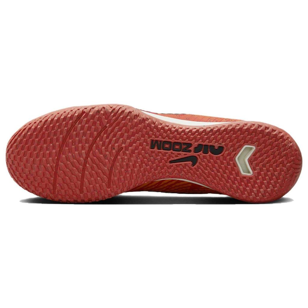 Nike Men's Zoom Mercurial Vapor 15 Academy MDS IC Dream Speed Light Crimson Bright Mandarin Black Pale Ivory FD1164-600