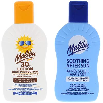 Malibu Kinder Schutzbalsam LSF30 200ml + After Sun Balsam 200ml