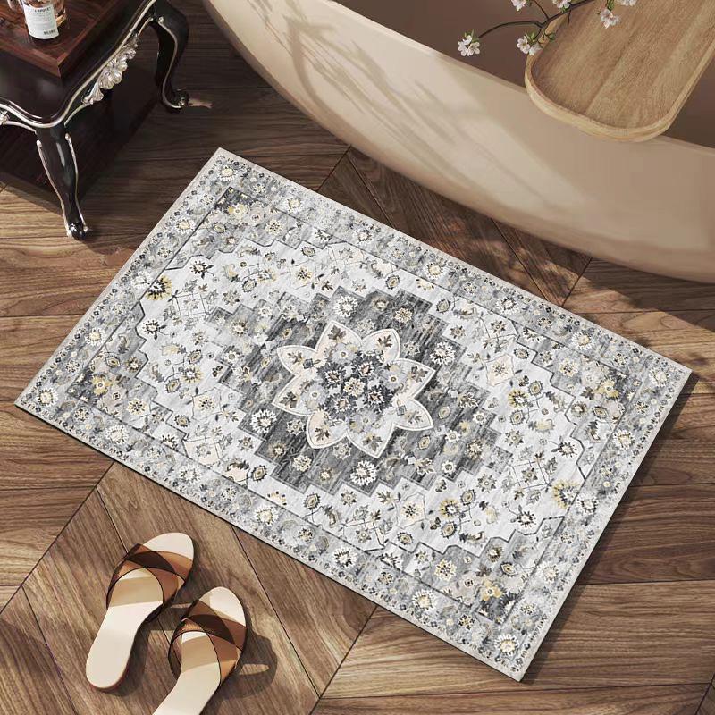 

Carpet ethnic style entrance door of the room, living room, coffee table, sofa, decoration, bedroom, home decoration 60*90cm