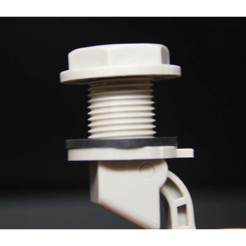 All-Plastic Aquarium Auto Refill Float Valve - Non-Metal, No Damage, Water Level Control