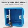 Portable Switch Socket Cassette Screws Support Rod Wall Mount Switch Box Repair Kit 