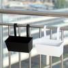 Cross-Shaped Hanging Iron Flower Pot for Indoor/Outdoor Garden Fence Decoration