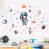 Luminous Cartoon Space Planet Cute Astronaut Self-adhesive Wall Sticker Living Room Children's Room Decoration Sticker