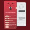 Neck Massagers with Heat,Electric Pulse Neck Massagers for Pains Relief,Mini Hanging Massage Device for Women Men Gift