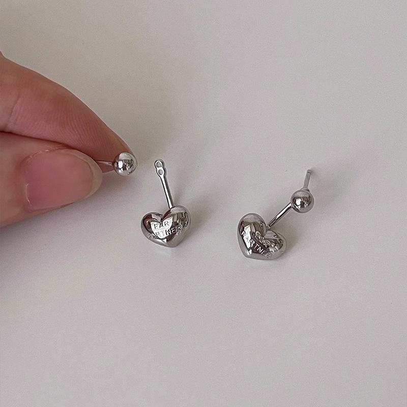 Liebe Schriftzug Ohrringe Damen Einfache Nische Englische Buchstaben Ohrringe