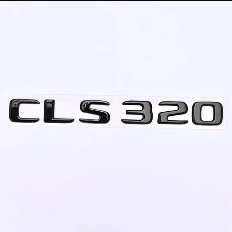 AASV1 3D gloss black silver ABS Fit for Mercedes-Benz new letter CLS260 CLS300 CLS320 CLS350 CLS400 digital sticker rear badge