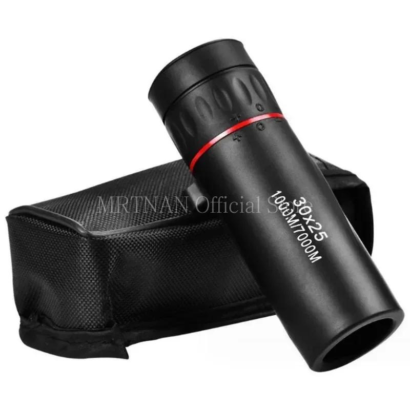 High-definition 30x25 Mini Monocular Telescope High-magnification Zoom 10X Professional Outdoor Travel Telescope