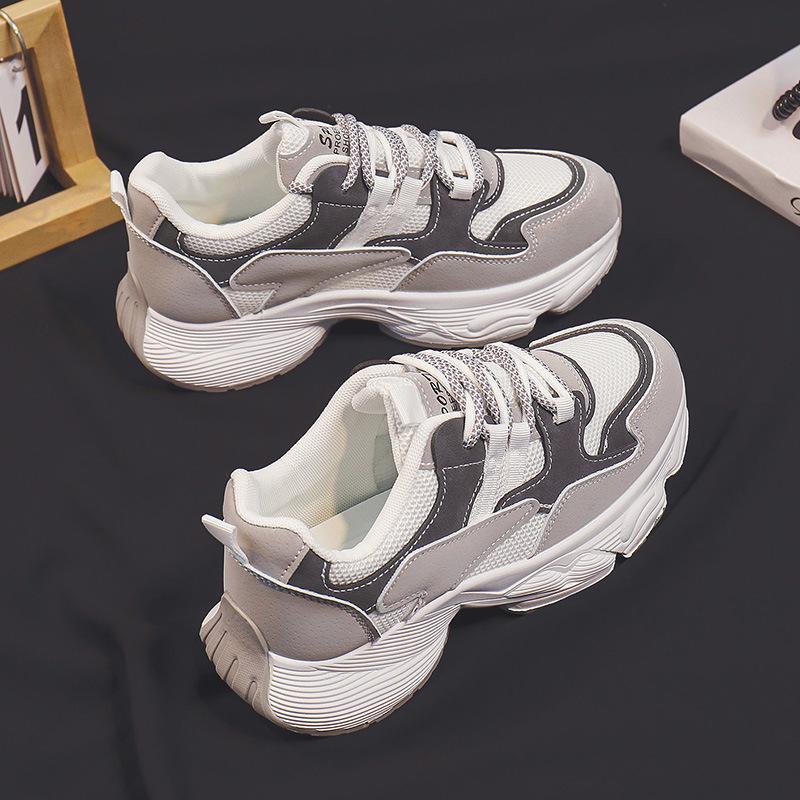 

2024 Весняні Жіночі Дихаючі Повсякденні Кросівки для Хайкінгу в Корейському Стилі Y517 Size 39