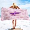 Strawberry Beach Towel Summer Fruit Pineapple Beach Towels for Adults Beach Pool Spa Gym Travel Microfiber Large Travel Holiday