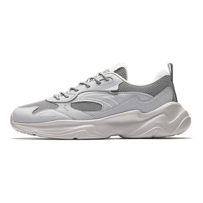 Dad Shoes Simple Versatile Comfortable Lightweight Breathable Low-Top Casual Sneakers Men Sneakers Gray 912528810-3
