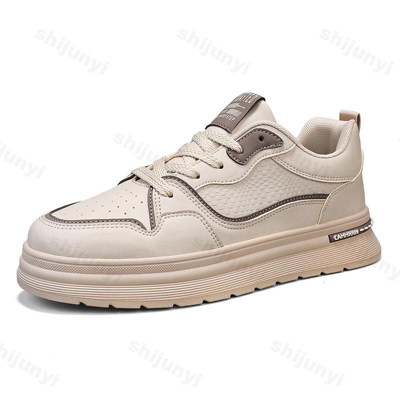 

2026 Spring New Men s Low Top Thick Soled Casual Shoes Fashi Trend Comfortable Versatile Sports Shoes Low Top Chunky sneakers 44 хакі