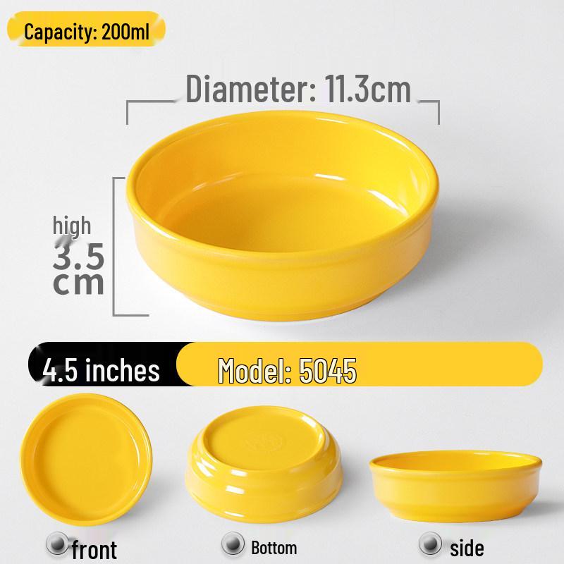 Melamine Imitation Porcelain Steamed Egg Bowl - Durable Small Catering Dish
