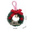 New Year Christmas Wreaths Door Hanging 30cm Large Christmas Wreath for Door Window Artificial Hanging Ornaments