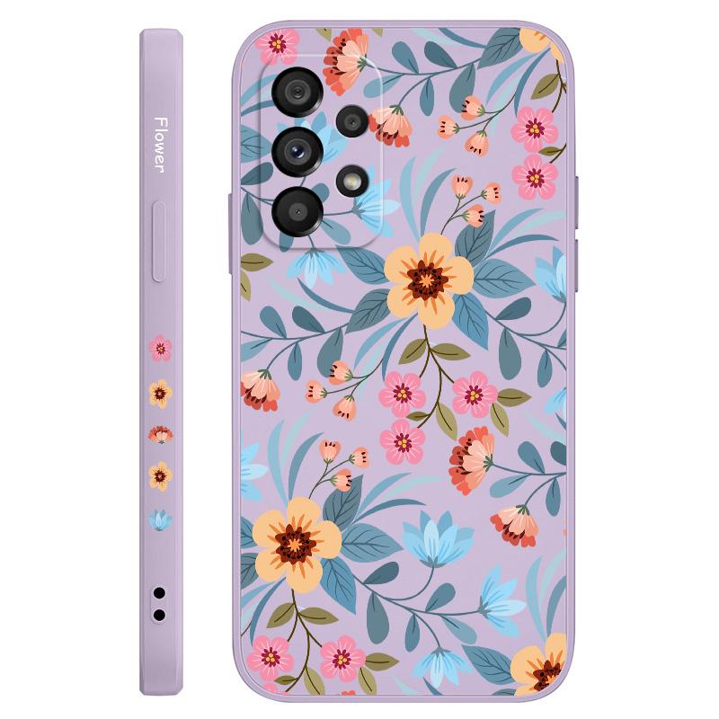 Dazzling Flowers Case For Samsung Galaxy A73 A53 A33 A23 A13 A72 A52 A52S A32 A22 A12 A71 A51 A31 A21S 4G 5G Cover