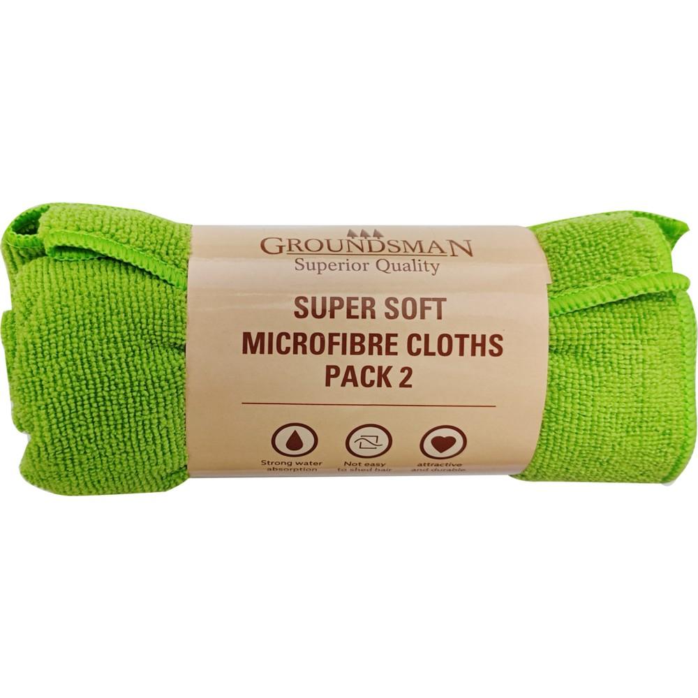 Groundsman Microfibre Cleaning Cloth (Pack of 2)