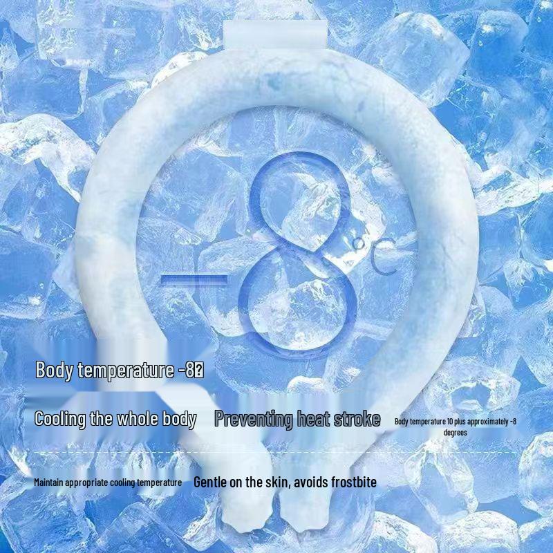 Summer Cooling Ice Neck Ring: TikTok Style Heatstroke Prevention for Students