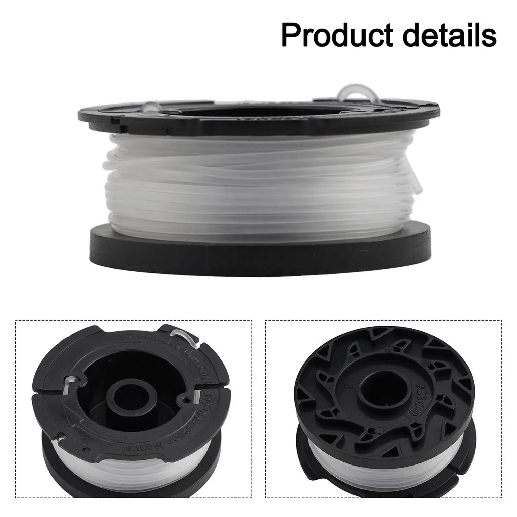 1pcs Spool & Line For Black & Decker BESTA525 BESTA528 BESTA530 BESTE630 BD032 Lawn Mower Accessories Cutting Line Head
