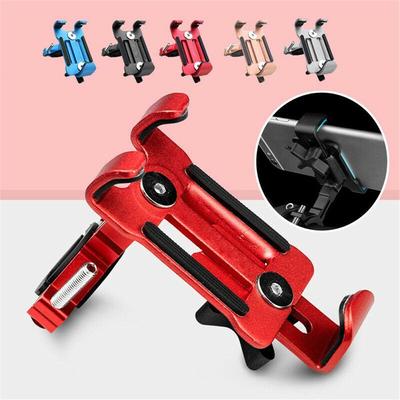 Bracket Non-slip Bike Stents Bicycle Motorcycle Phone Holder Cellphone Support Aluminum Phone Mount