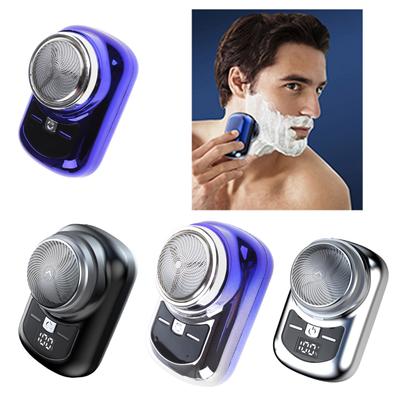 Mini Electric Travel Shaver For Men Pocket Size Portable Travel Car Home Rechargeable Cordless Shaving Face Beard Razors