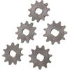 SUNGOOYUE 5pcs 420 Engine Sprocket, Steel Inner Diameter 12x17mm Motor Chain Wheel for MY1020 High Speed Motor