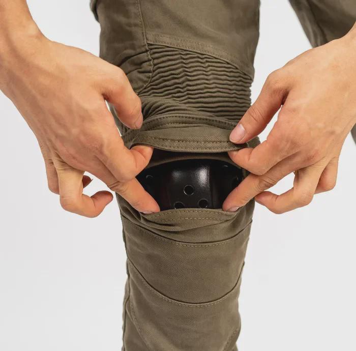 Unisex Motorcycle Jeans with Protective Gear - All-Season, Anti-Fall Casual Pants