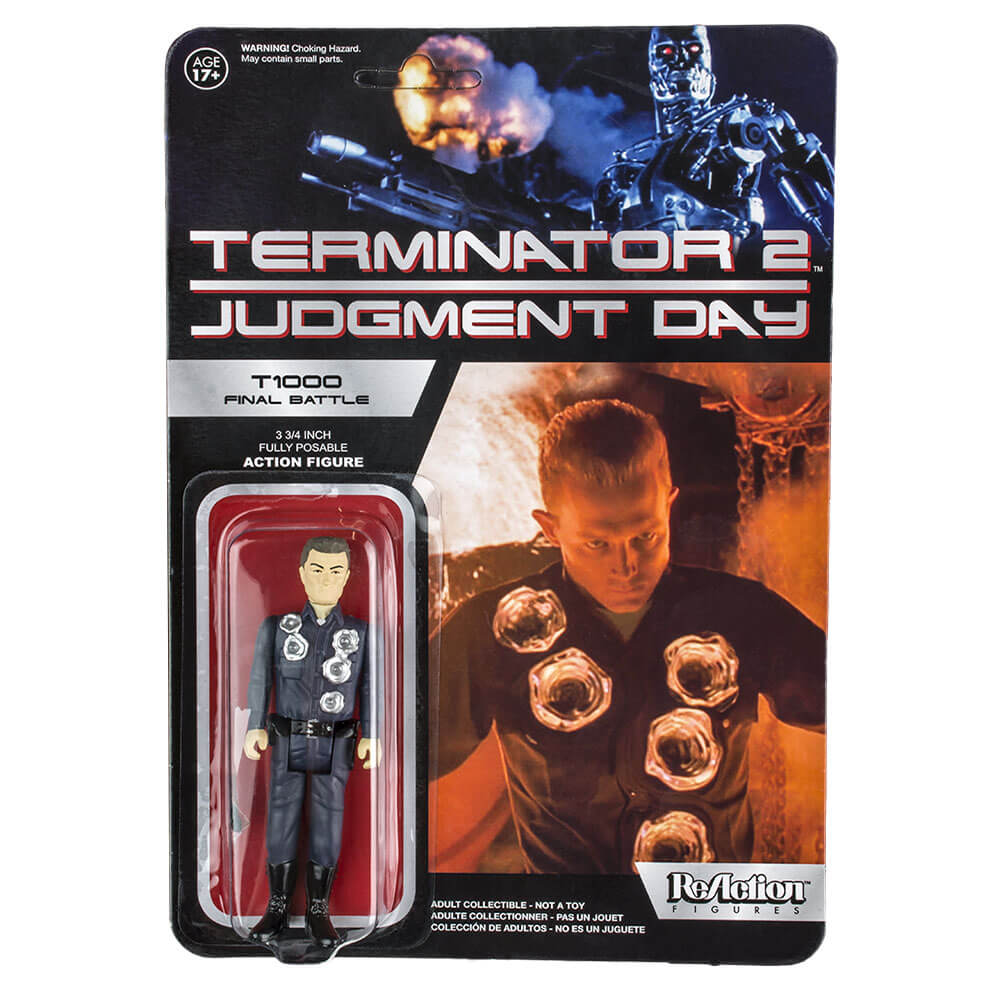 

Терминатор 2 Судный день T-1000 Final Battle ReAction Fig