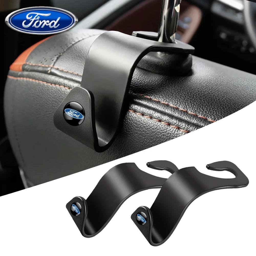 Car Sticker Ford Car Seat Headrest Storage Hanger Auto Seat Organizer Holder For Ford Fiesta Focus 2 Mk3 Mondeo Mk4 Mustang Rang