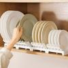 Kitchen Counter Dish Drainer Practical Dish Rack Plate and Bowl Holder for Optimal Kitchen Space Utilization