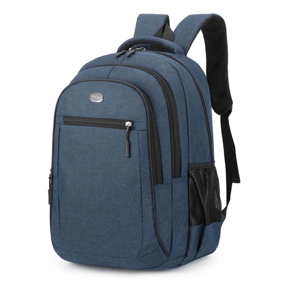 New Waterproof Large Capacity Backpack Wear-resistant Multi Pocket Commuting Backpack Large Capacity Shoulders Bag School