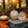2 Pieces Halloween Pumpkin Decorations Indoor Decors Collection Photo Props Ornaments for