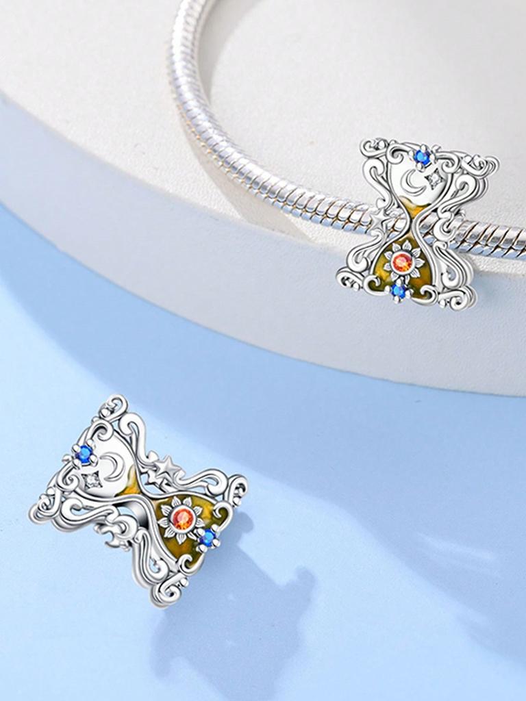 Charms Plata Copper Colors Sun Stars Moon Beads Charm Pendant For Original Bracelet For Women Diy Jewelry Love Gift